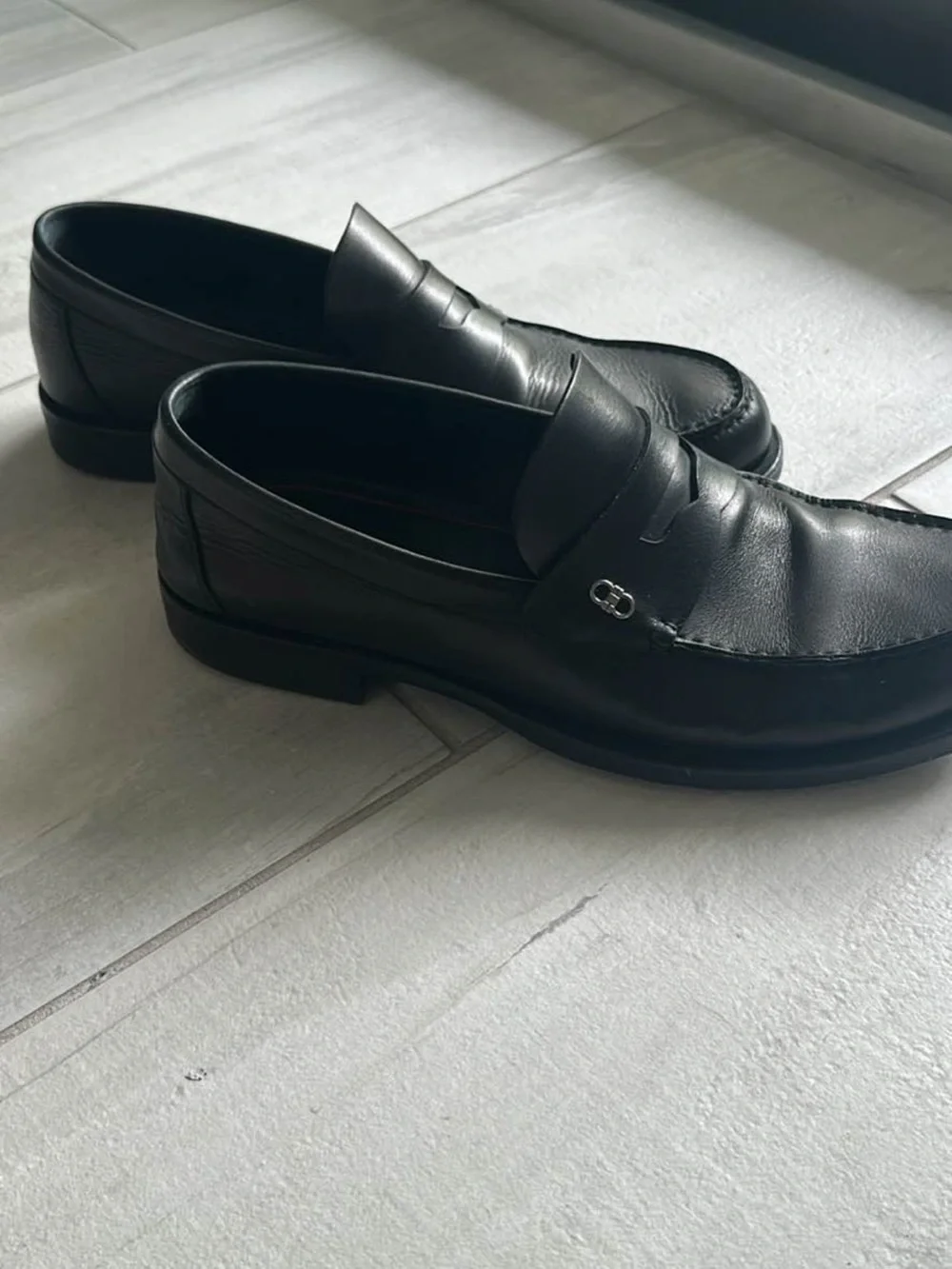 Salvatore Ferragamo smooth black